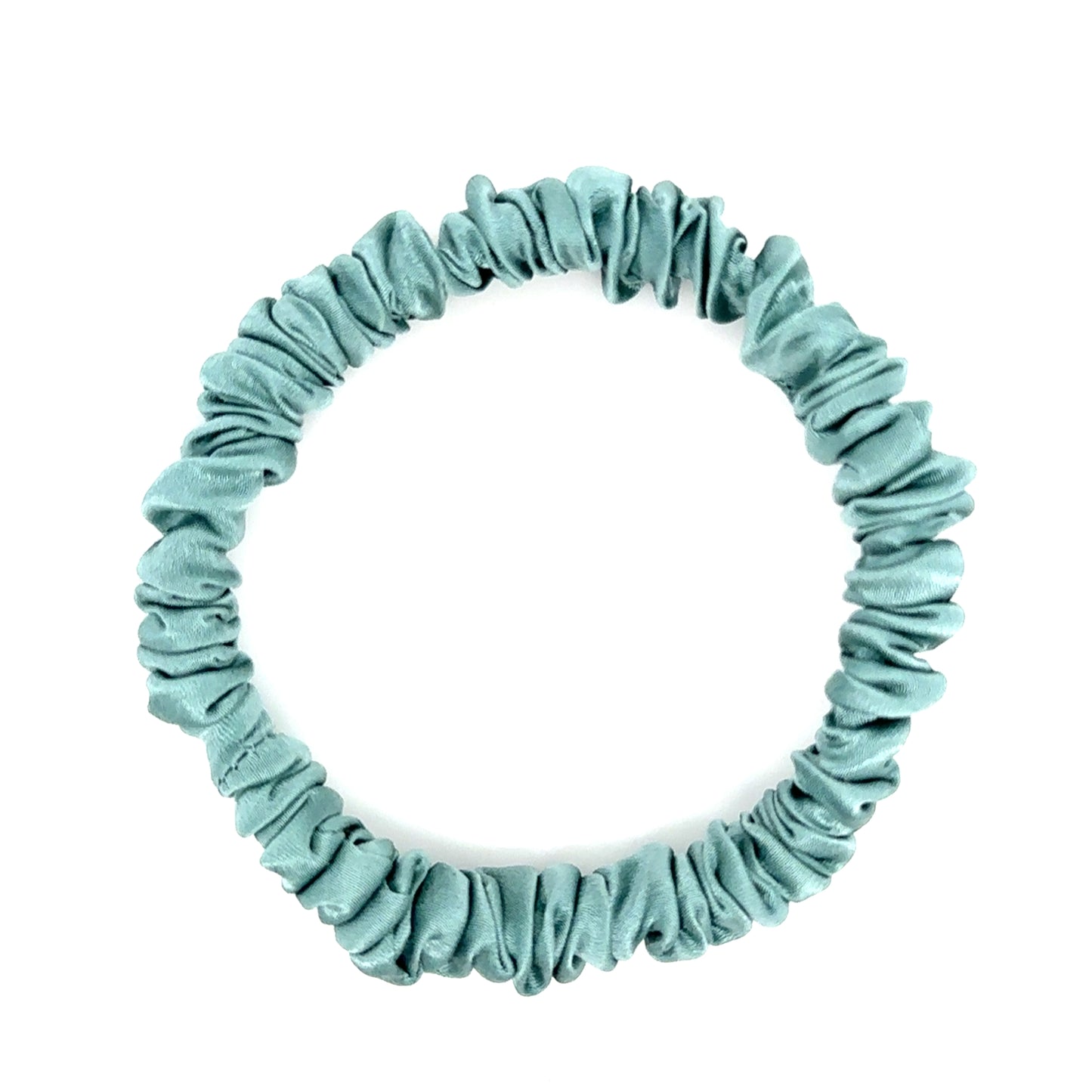 Everyday Silk Hair Tie in Blue Lagoon