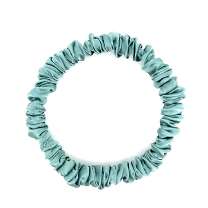 Everyday Silk Hair Tie in Blue Lagoon